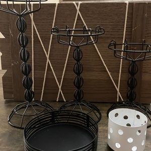 BNIB! 6pc Retired Cold Canyon Candle Holders